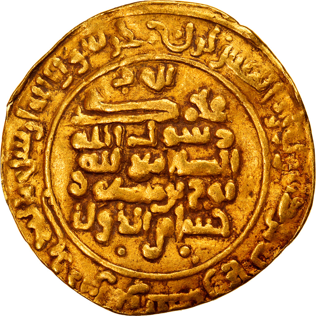 Coin, Samanid, Nuh II b. Mansur, Dinar, AH 373 (983/984), Nishapur, EF(40-45)