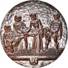 Germany, Medal, Via Crucis, Oberammergau, X, Religions & beliefs, MS(63), Silver