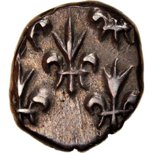 Moneda, INDIA FRANCESA, Louis XV, 2 Fanon, Pondichery, MBC, Plata, KM:49