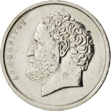 GREECE, 10 Drachmes, 1982, KM #132, EF(40-45), Copper-Nickel, 26, 7.47