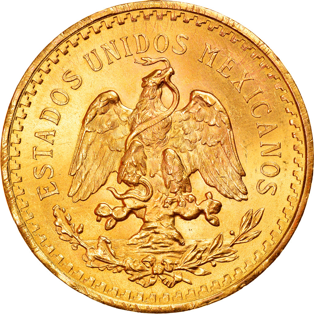 Monnaie, Mexique, 50 Pesos, 1945, Mexico City, SUP, Or, KM:481