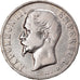 Moneta, Francia, Napoleon III, Napoléon III, 5 Francs, 1855, Lyon, MB, Argento