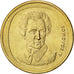 GREECE, 20 Drachmes, 2000, KM #154, MS(63), Aluminum-Bronze, 24.5, 6.99