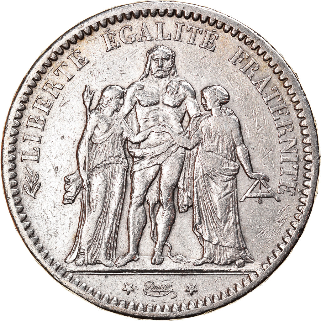Coin, France, Hercule, 5 Francs, 1872, Paris, VF(30-35), Silver, KM:820.1