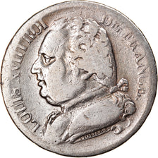 Coin, France, Louis XVIII, Louis XVIII, 5 Francs, 1814, Bayonne, F(12-15)