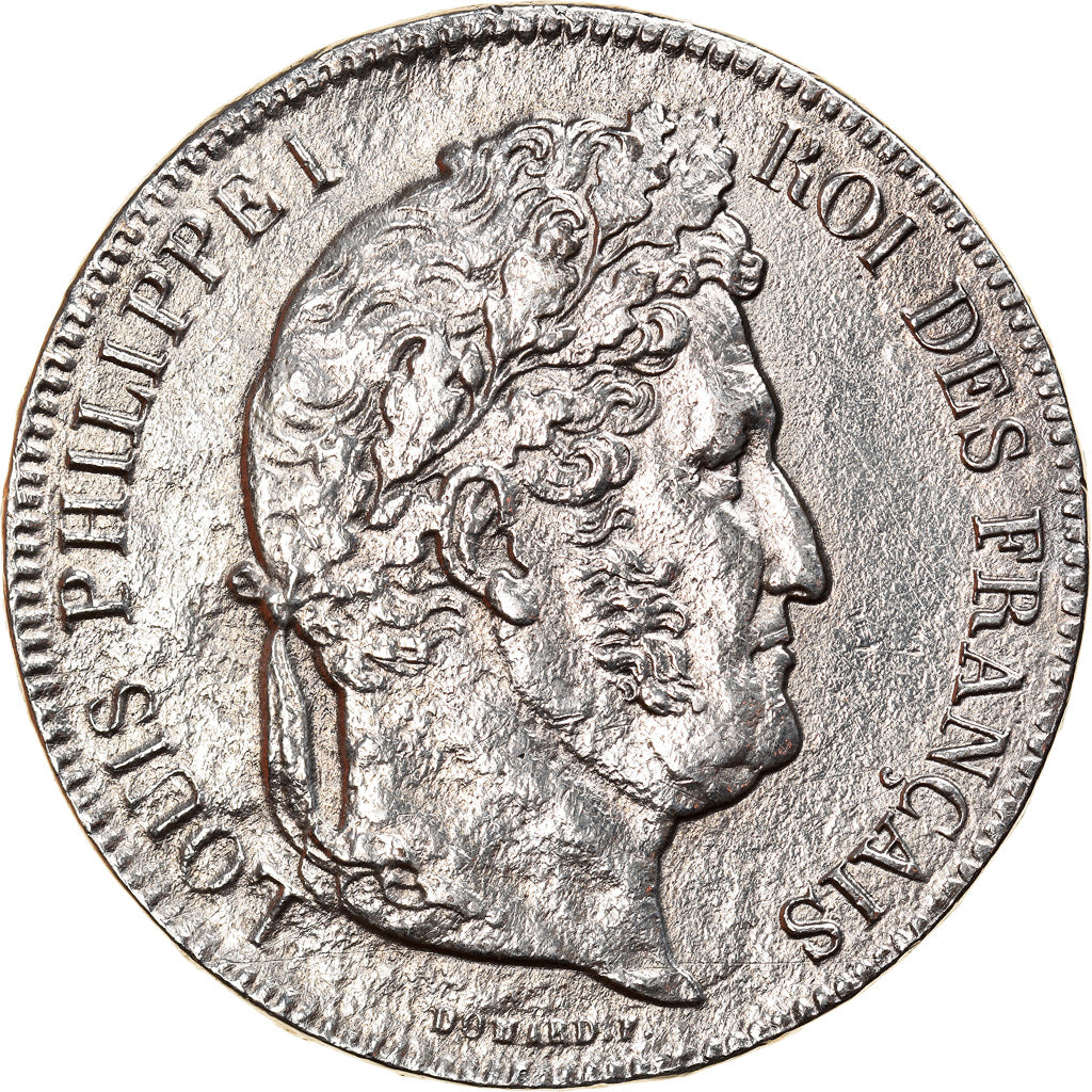 Coin, France, Louis-Philippe, 5 Francs, 1834, Toulouse, VF(30-35), Silver