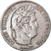 Moneta, Francia, Louis-Philippe, 5 Francs, 1835, Limoges, MB, Argento, KM:749.6