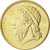 GREECE, 50 Drachmes, 2000, KM #147, MS(63), Aluminum-Bronze, 27.5, 8.88