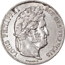 Coin, France, Louis-Philippe, 5 Francs, 1838, Rouen, VF(30-35), Silver