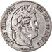 Moneta, Francia, Louis-Philippe, 5 Francs, 1840, Rouen, MB, Argento, KM:749.2