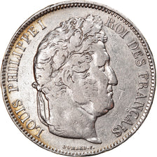 Coin, France, Louis-Philippe, 5 Francs, 1833, Perpignan, VF(20-25), Silver