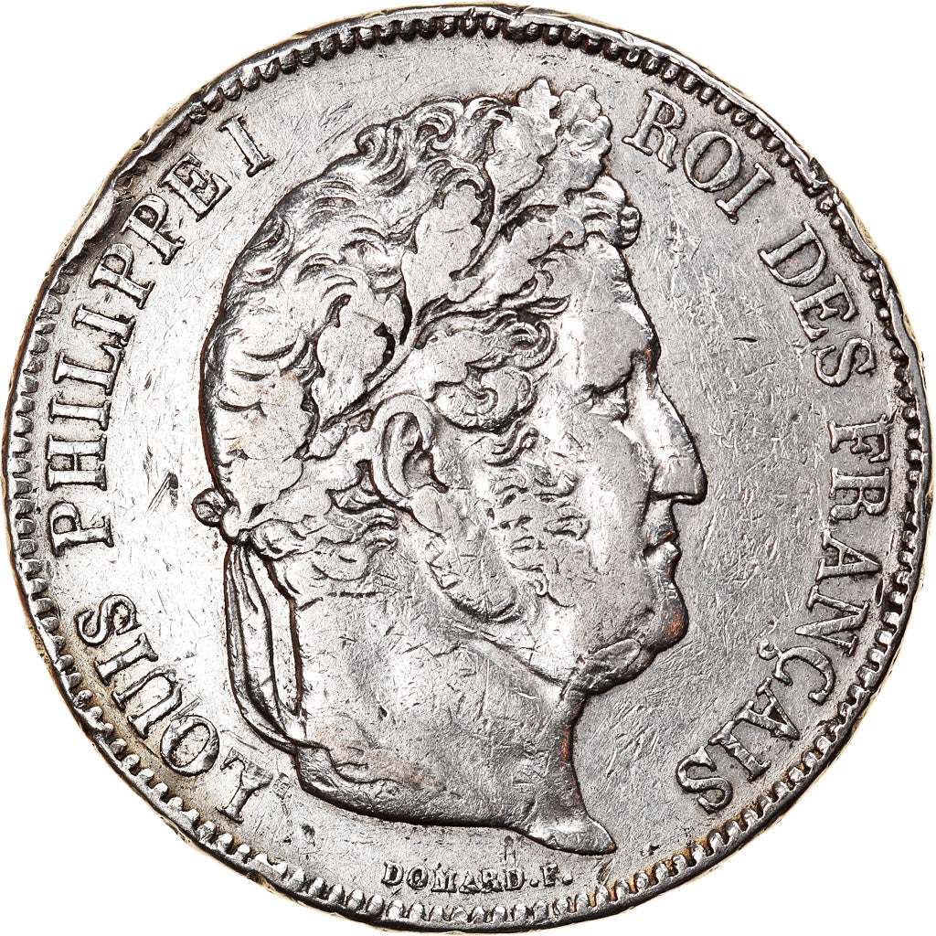 Coin, France, Louis-Philippe, 5 Francs, 1833, La Rochelle, VF(30-35), Silver