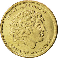 GREECE, 100 Drachmes, 2000, Athens, KM #159, MS(63), Aluminum-Bronze, 29.5, 9.90