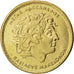 GREECE, 100 Drachmes, 2000, Athens, KM #159, MS(63), Aluminum-Bronze, 29.5, 9.90