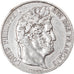 Moeda, França, Louis-Philippe, 5 Francs, 1846, Bordeaux, VF(30-35), Prata