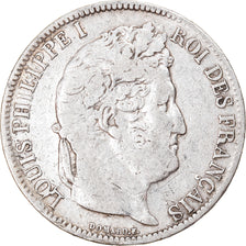 Münze, Frankreich, Louis-Philippe, 5 Francs, 1831, Toulouse, SGE+, Silber