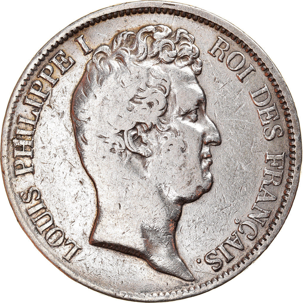 Coin, France, Louis-Philippe, 5 Francs, 1831, Marseille, VF(20-25), Silver