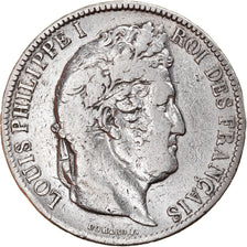 Moneda, Francia, Louis-Philippe, 5 Francs, 1831, Nantes, BC, Plata, KM:745.12