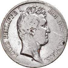 Münze, Frankreich, Louis-Philippe, 5 Francs, 1831, Limoges, SGE+, Silber
