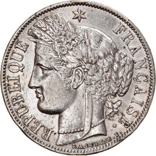 Moneta, Francia, Cérès, 5 Francs, 1851, Paris, MB+, Argento, KM:761.1