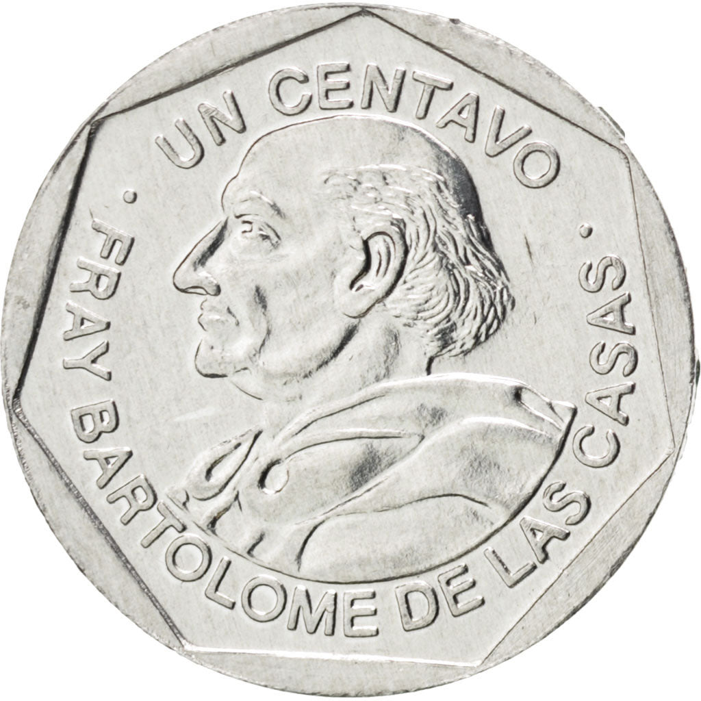 GUATEMALA, Centavo, Un, 2007, KM #282, MS(63), Aluminum, 19, 0.79