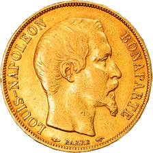 Moneta, Francja, Napoleon III, Napoléon III, 20 Francs, 1852, Paris, EF(40-45)