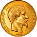 Moneta, Francja, Napoleon III, Napoléon III, 50 Francs, 1858, Strasbourg