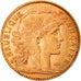 Munten, Frankrijk, Marianne, 10 Francs, 1908, Paris, ZF, Goud, KM:846