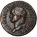 Moneda, Vespasian, Dupondius, 73 AD, Rome, MBC, Bronce, RIC:581