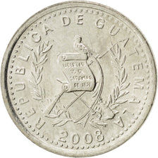 GUATEMALA, 5 Centavos, 2008, KM #276.6, MS(63), Copper-Nickel, 16, 1.60
