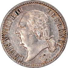 Moneta, Francia, Louis XVIII, Louis XVIII, 1/4 Franc, 1817, Paris, SPL-