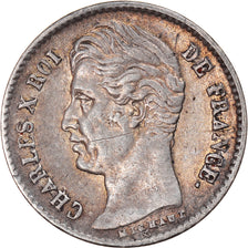 Coin, France, Charles X, 1/4 Franc, 1830, Paris, EF(40-45), Silver, KM:722.1