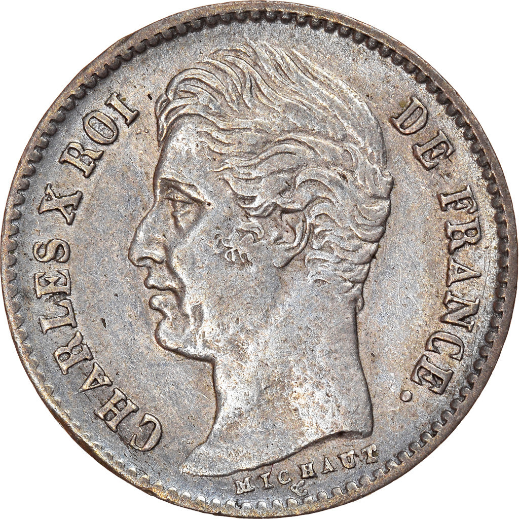 Coin, France, Charles X, 1/4 Franc, 1830, Lille, EF(40-45), Silver, KM:722.12
