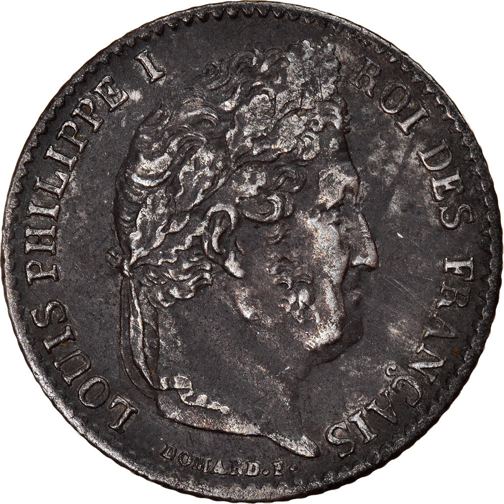 Moneta, Francja, Louis-Philippe, 1/4 Franc, 1832, Paris, EF(40-45), Srebro