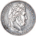 Coin, France, Louis-Philippe, 1/4 Franc, 1837, Paris, EF(40-45), Silver