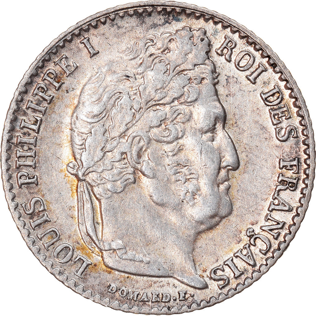 Moneta, Francja, Louis-Philippe, 1/4 Franc, 1841, Lille, AU(50-53), Srebro