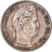 Coin, France, Louis-Philippe, 1/4 Franc, 1843, Rouen, EF(40-45), Silver