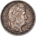 Coin, France, Louis-Philippe, 25 Centimes, 1845, Rouen, AU(50-53), Silver