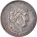 Moneta, Francja, Louis-Philippe, 25 Centimes, 1845, Rouen, AU(50-53), Srebro