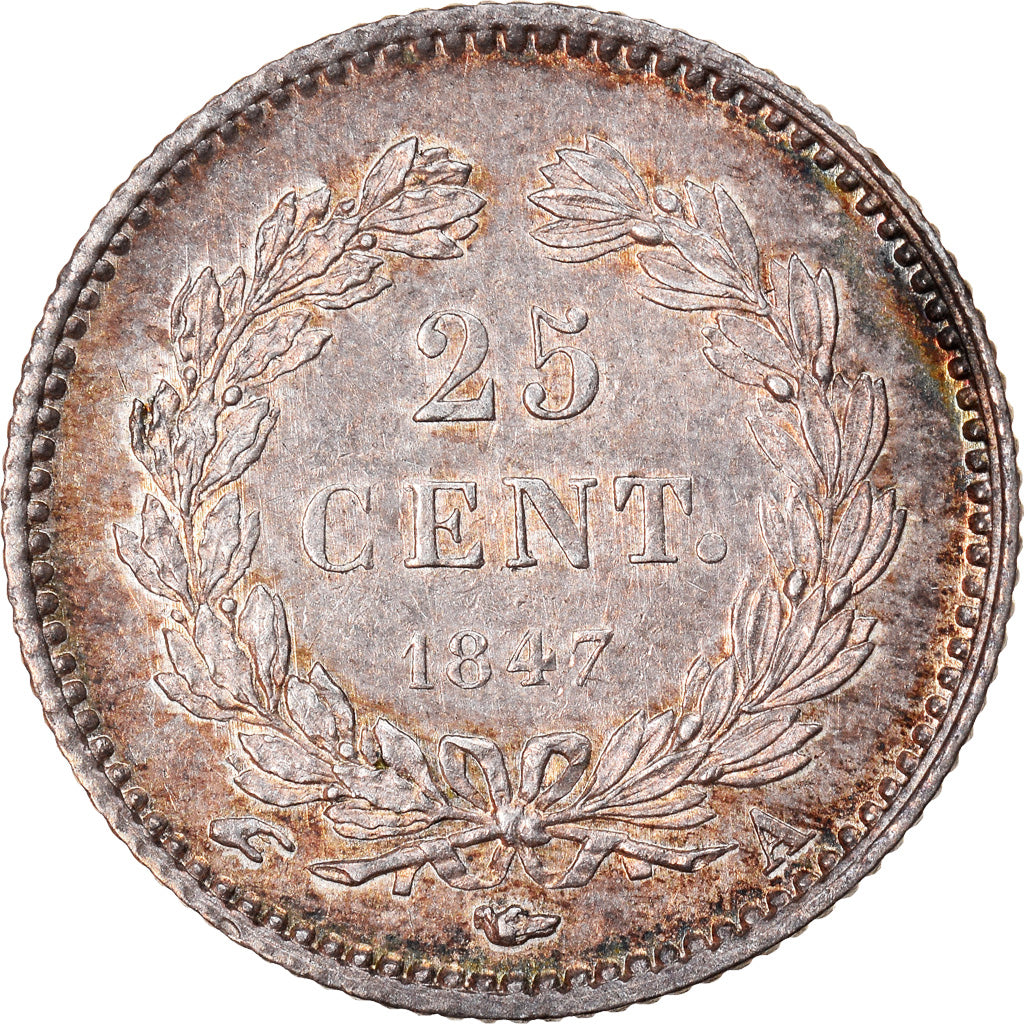 Monnaie, France, Louis-Philippe, 25 Centimes, 1847, Paris, SUP+, Argent