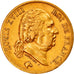 Moneda, Francia, Louis XVIII, Louis XVIII, 40 Francs, 1824, Paris, MBC, Oro