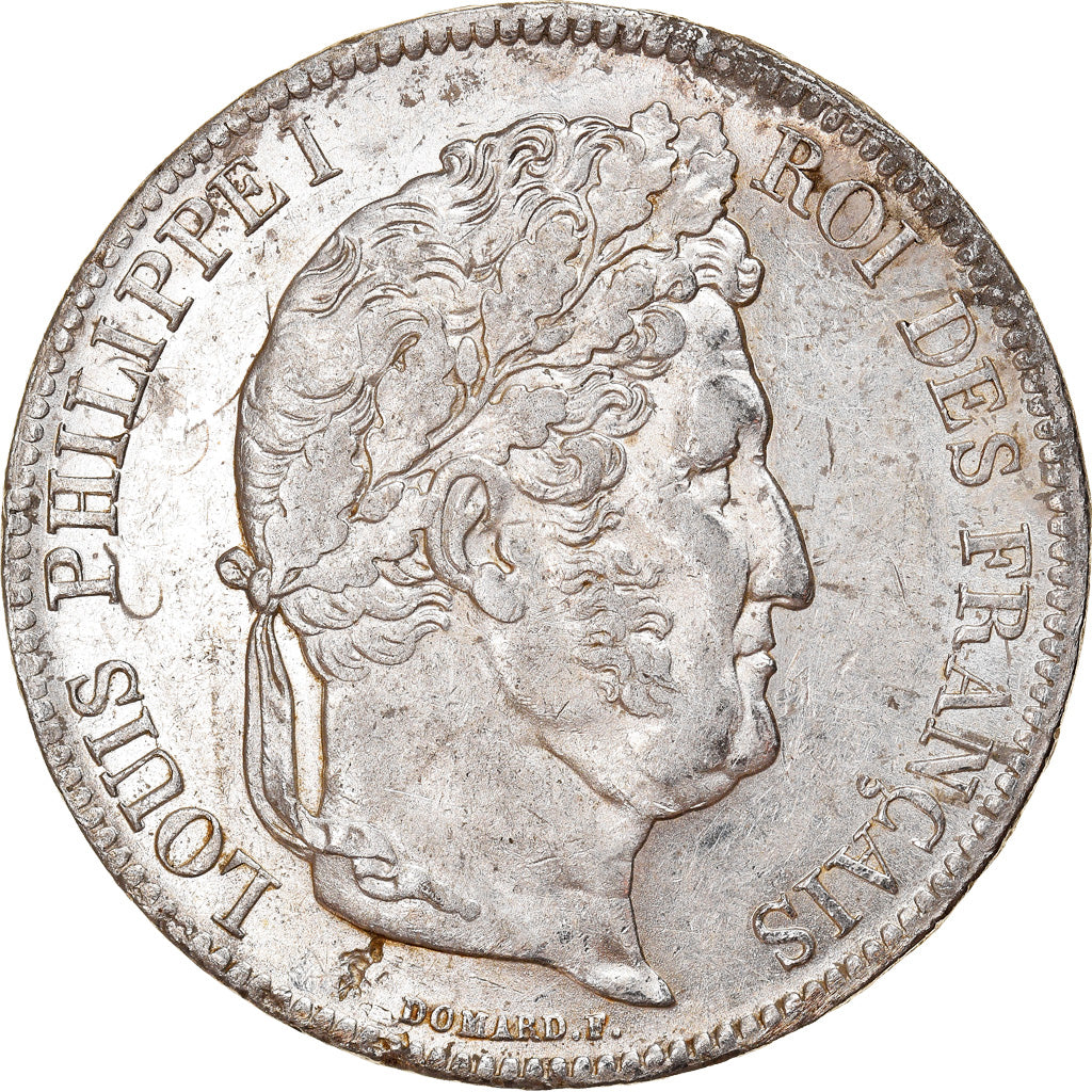Monnaie, France, Louis-Philippe, 5 Francs, 1838, Paris, TTB+, Argent