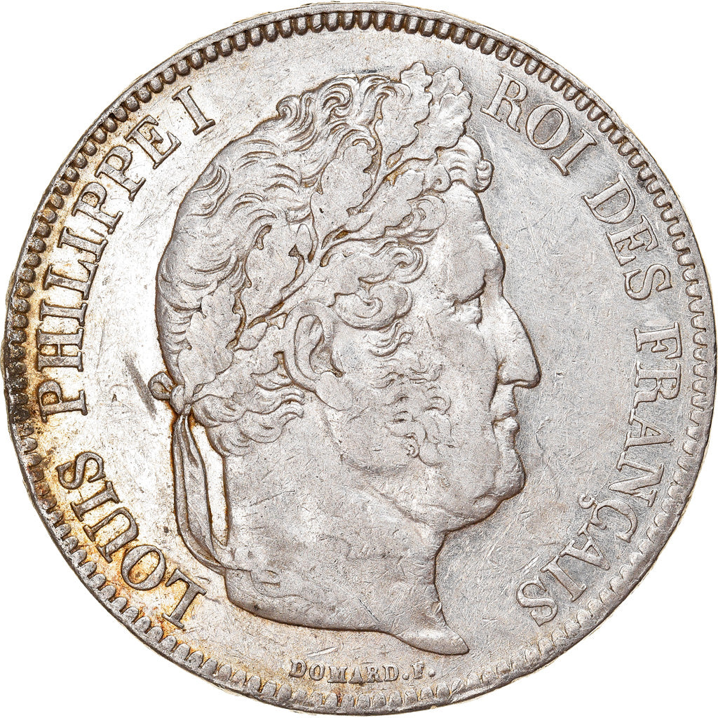 Coin, France, Louis-Philippe, 5 Francs, 1834, Paris, EF(40-45), Silver