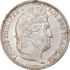 Coin, France, Louis-Philippe, 5 Francs, 1831, Lyon, VF(30-35), Silver, KM:735.4