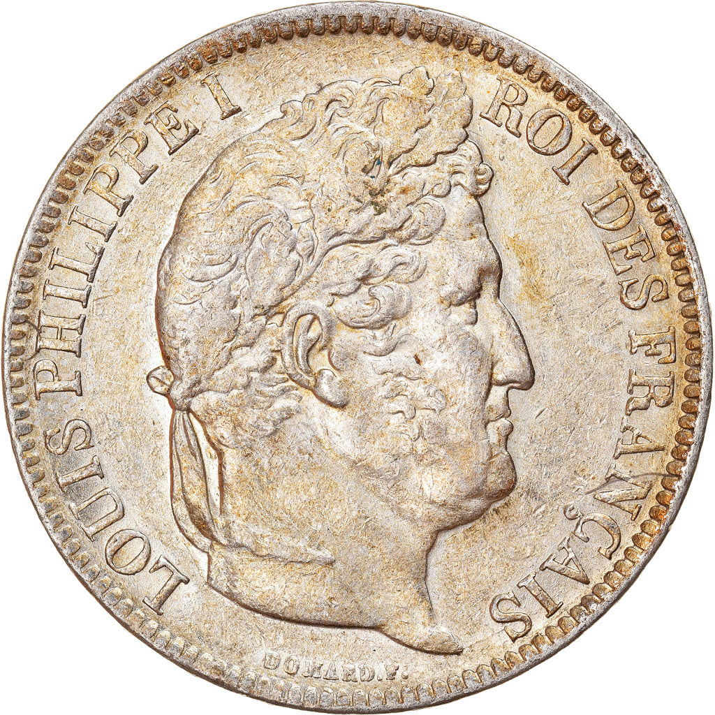 Münze, Frankreich, Louis-Philippe, 5 Francs, 1831, Rouen, SS, Silber, KM:736.2