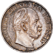 Moneda, Estados alemanes, PRUSSIA, Wilhelm I, Thaler, 1871, Berlin, Proof, EBC+