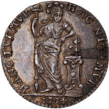 Moneta, Antille olandesi, 1/4 Gulden, 1794, Utrecht, SPL-, Argento