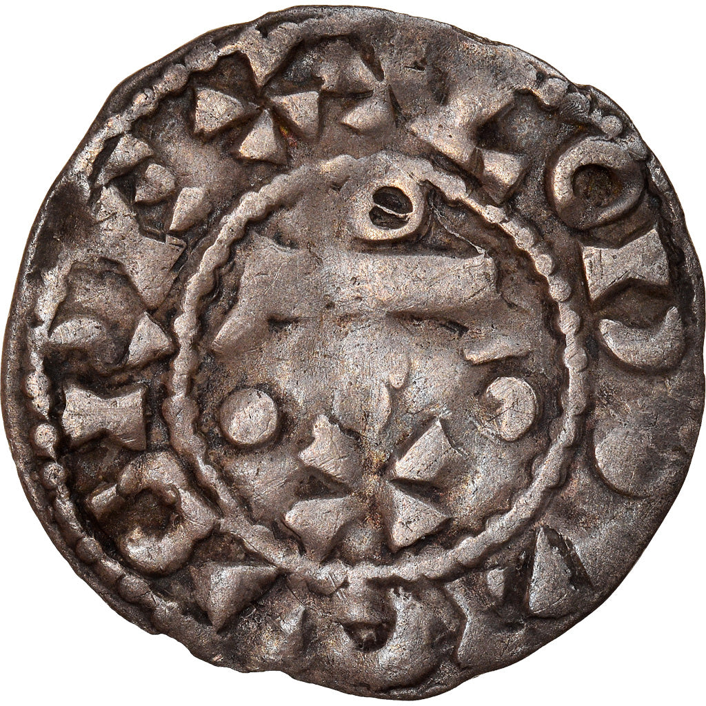 Münze, Frankreich, Louis VI, Denarius, Étampes, SS, Silber, Duplessy:102