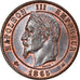 Moneta, Francja, Napoleon III, Napoléon III, 10 Centimes, 1865, Paris