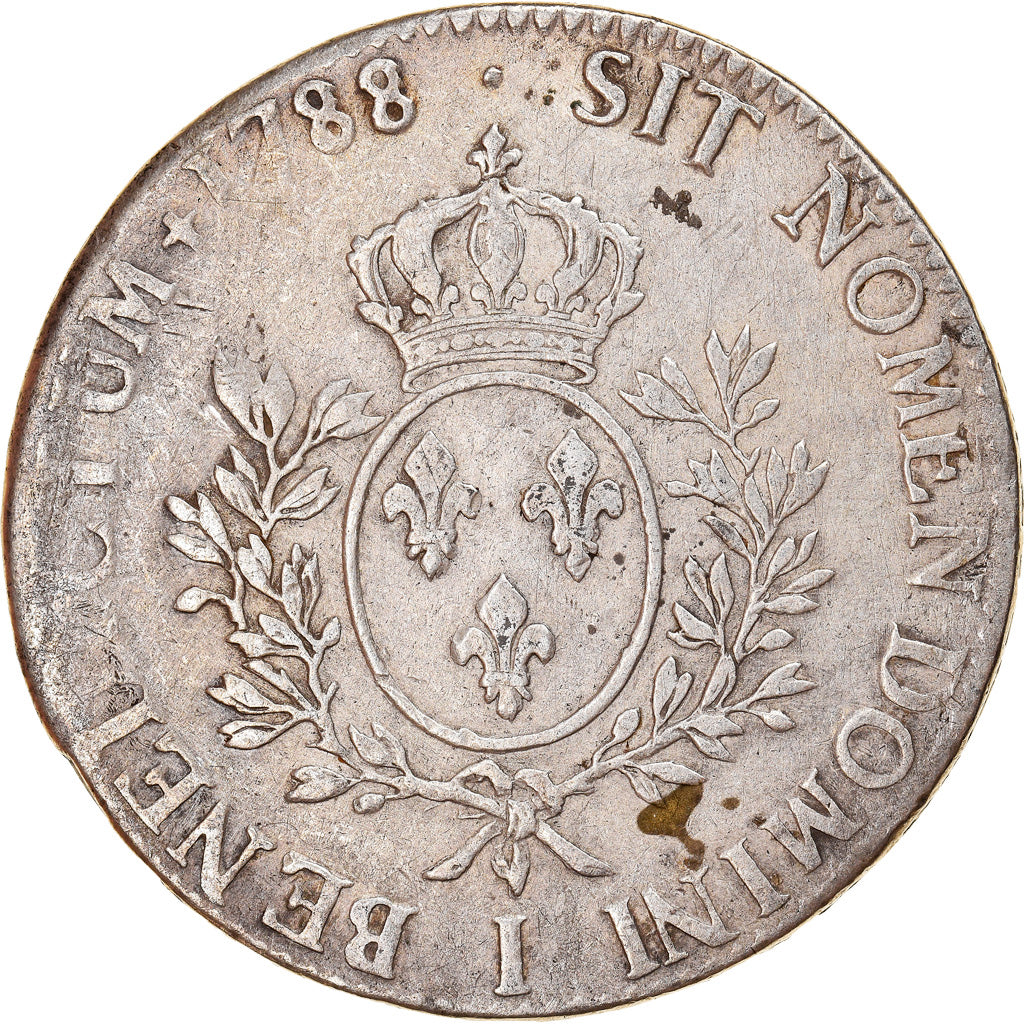 Coin, France, Louis XVI, Écu aux branches d'olivier, Ecu, 1788, Limoges